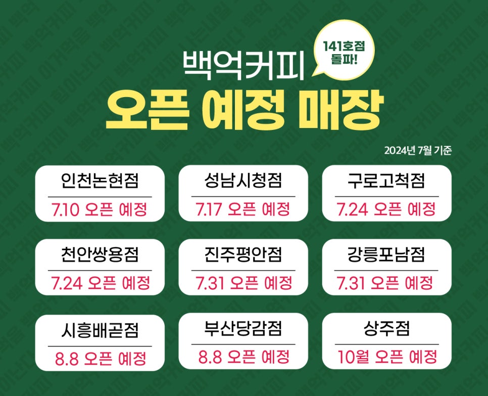백억커피논현 이미지