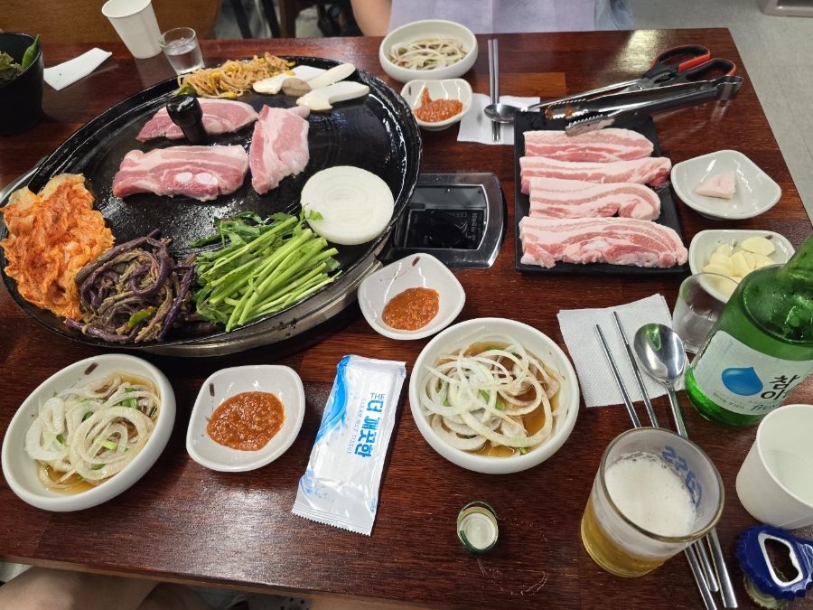 정가솥뚜껑삼겹살 이미지