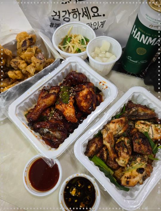 바베큐치킨 이미지