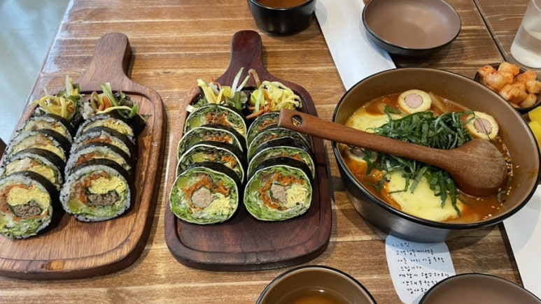 김밥과분식 이미지