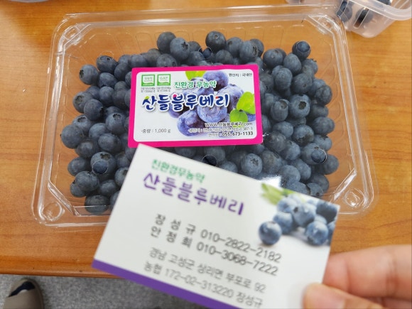 산들블루베리푸드 이미지