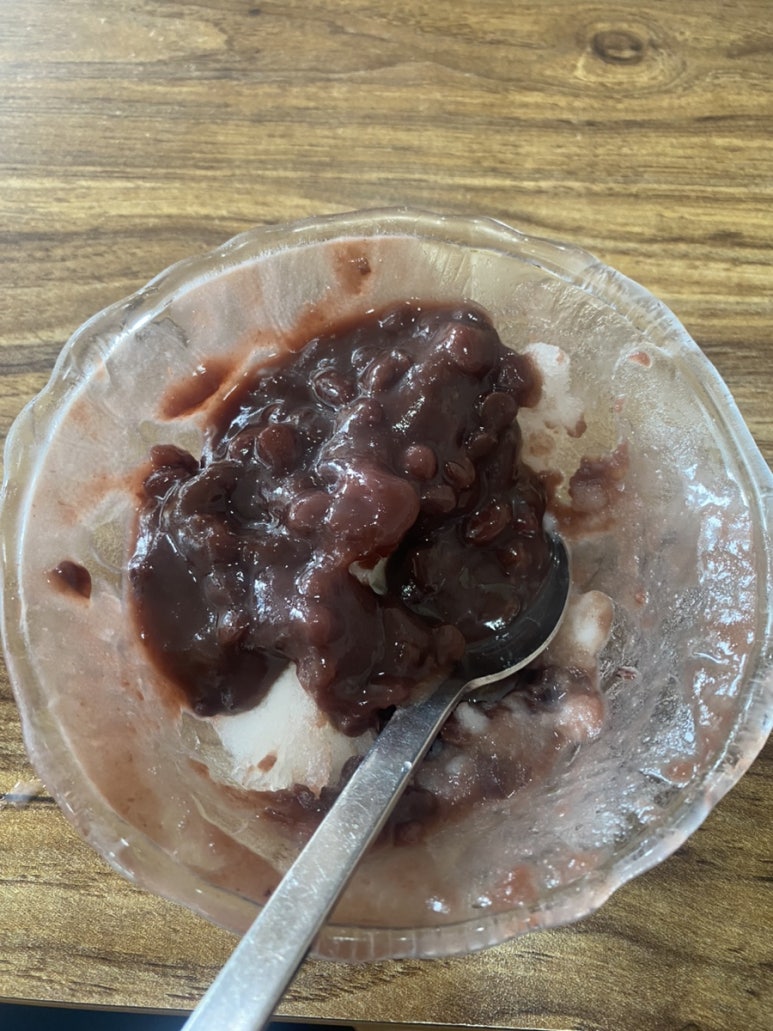 토곡팥빙수 이미지