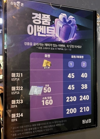 슈팅존스크린사격 이미지