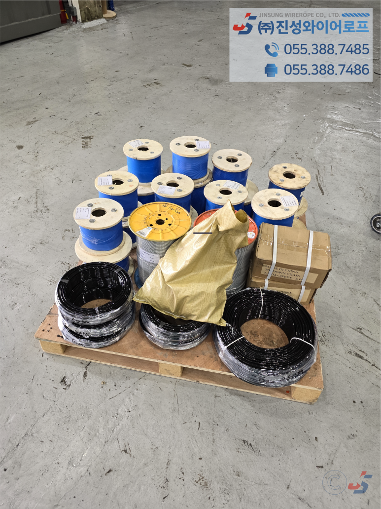코팅와이어로프 코팅 로프 제조 가공 생산 4mm 5mm 6mm 출고 wirerope coating : 네이버 블로그