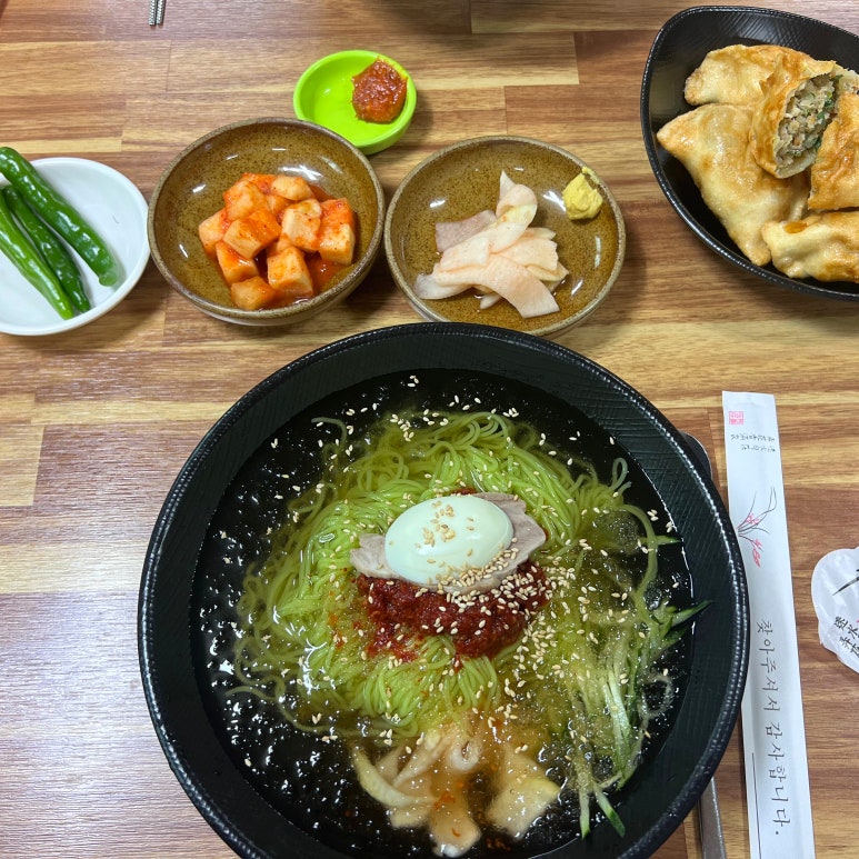 이조밀면 이미지