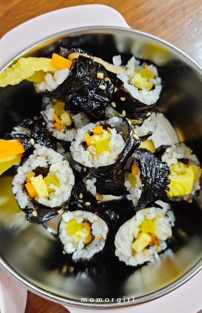 도식락김밥 이미지