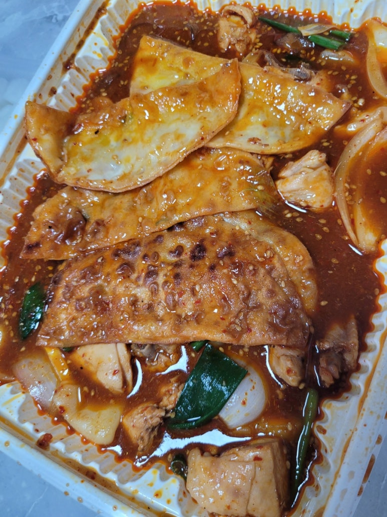 행복을담은올배찜닭 이미지