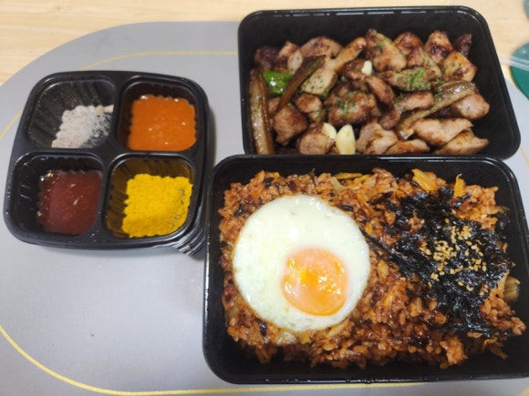 푸줏간고기도시락동구 이미지