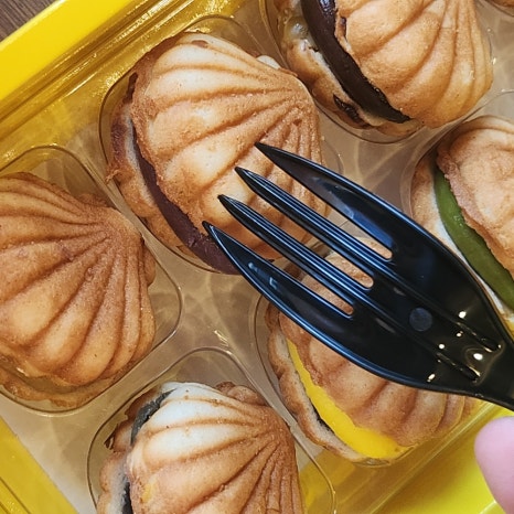 강릉조개빵 이미지