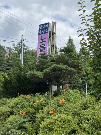노을백숙 이미지