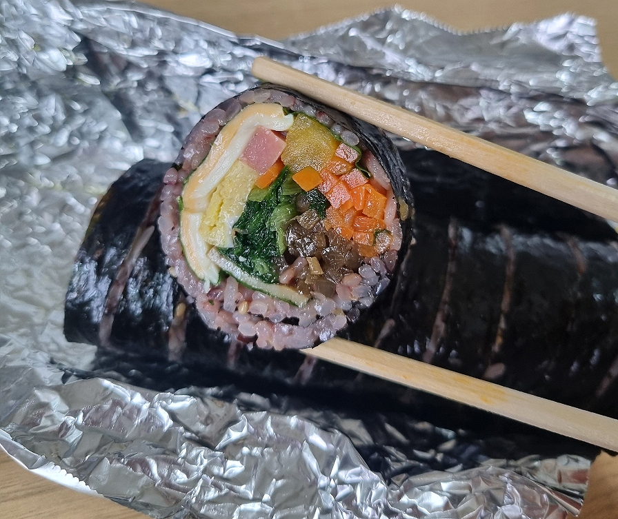 밥찌김밥 이미지
