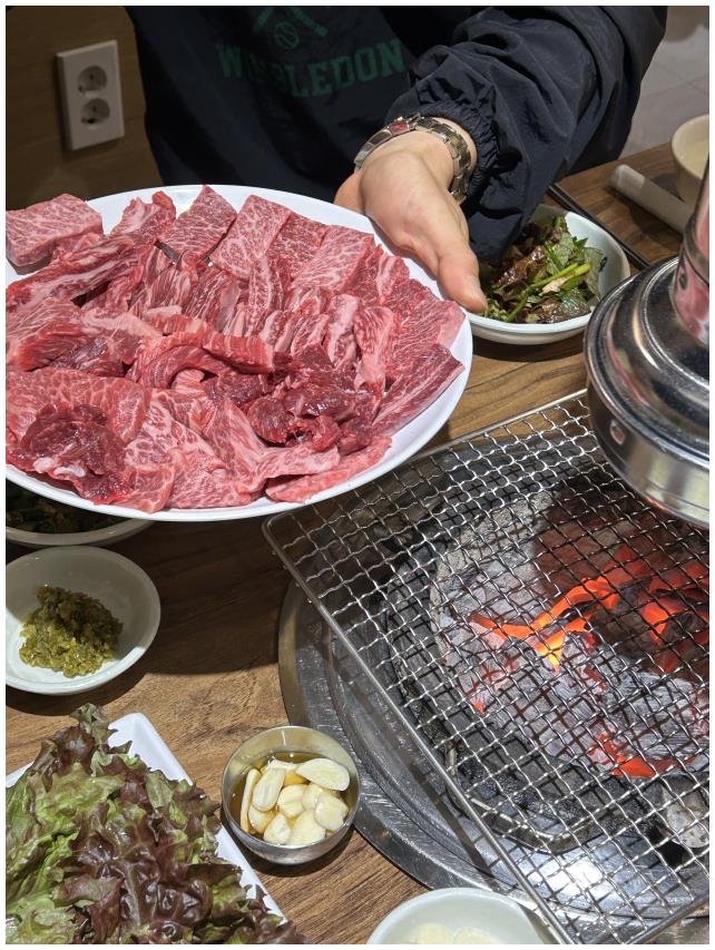 한우구이 이미지