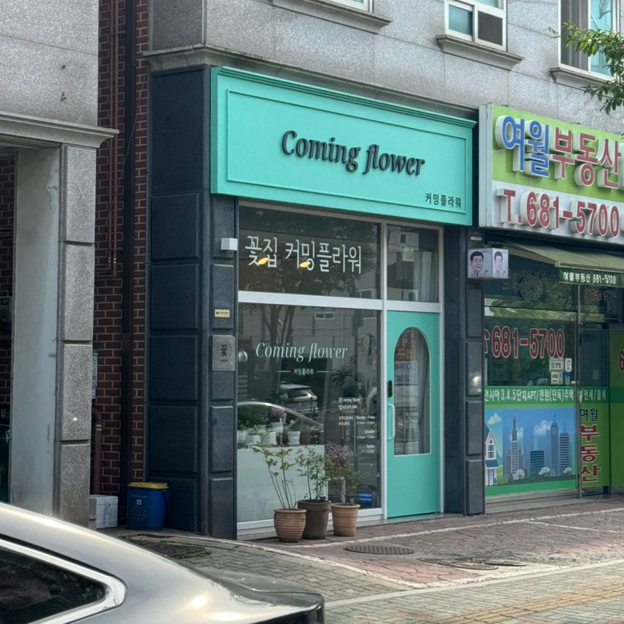 커밍플라워 이미지