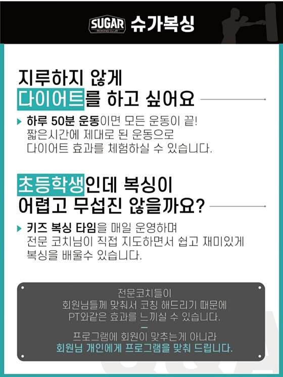 슈가복싱 이미지