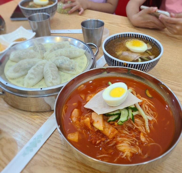 백가밀면 이미지