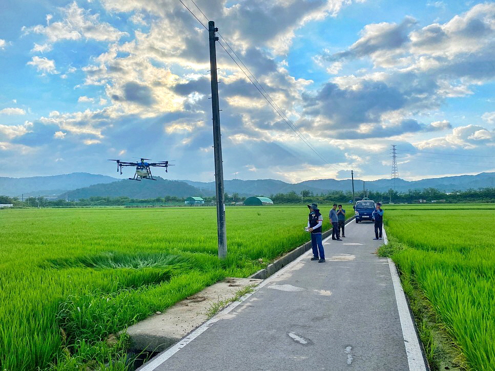 영암드론방제 이미지