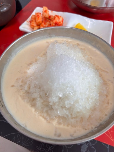 녹차콩물국수 이미지