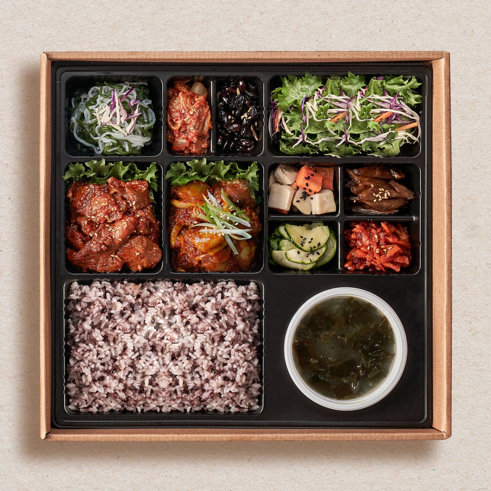 매콤수제반찬수제도시락 이미지