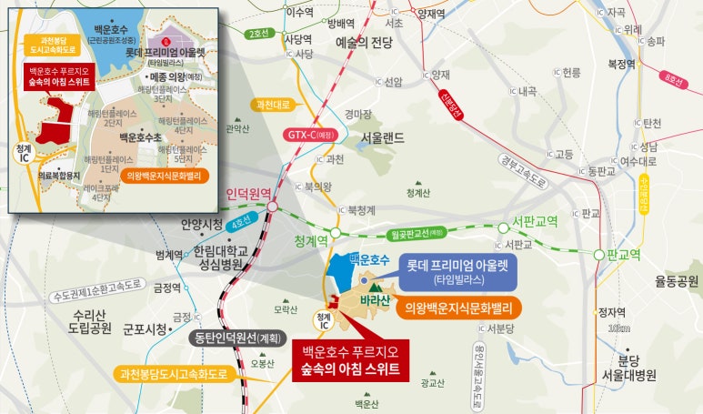백운산숲속의아침 이미지