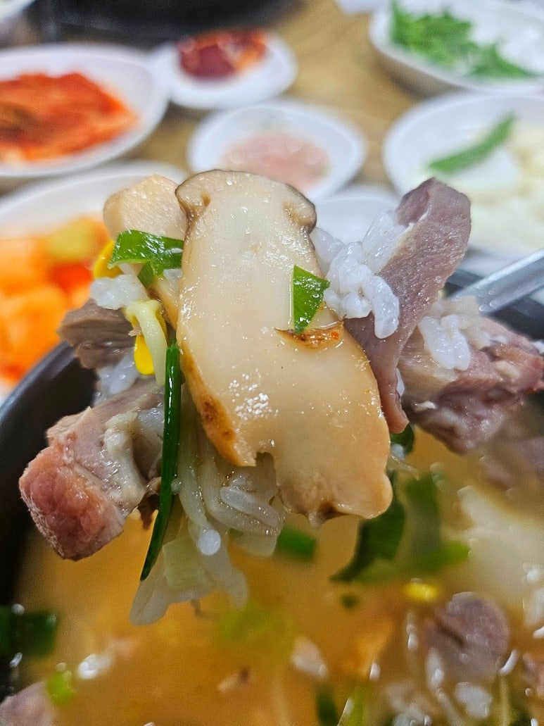 송이돼지국밥 이미지