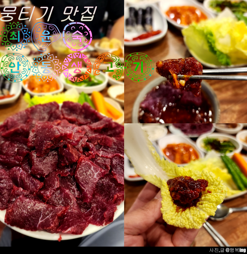 최윤숙안동생고기 이미지