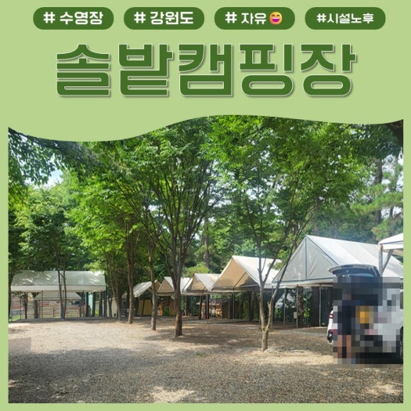 솔밭체육공원 오토캠핑장 이미지