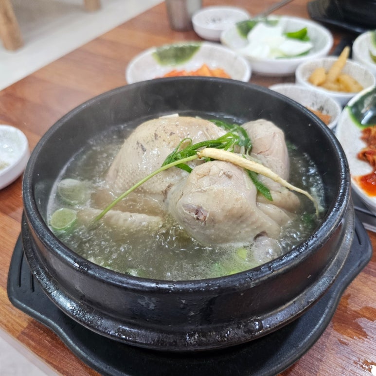 제일약초능이백숙 이미지