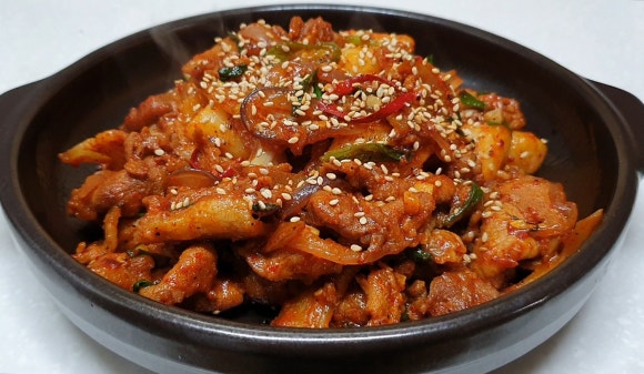 통일불고기 이미지