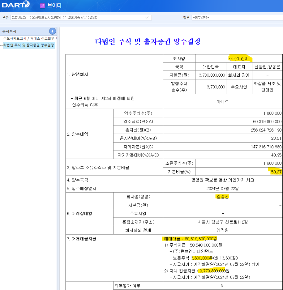큐브이앤씨 이미지