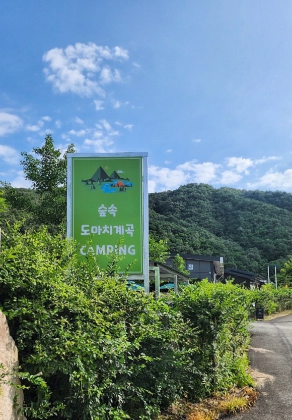 숲속도마치계곡캠핑장 이미지