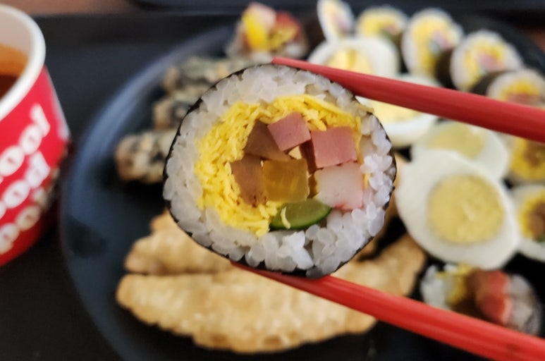 월드튀김김밥 이미지