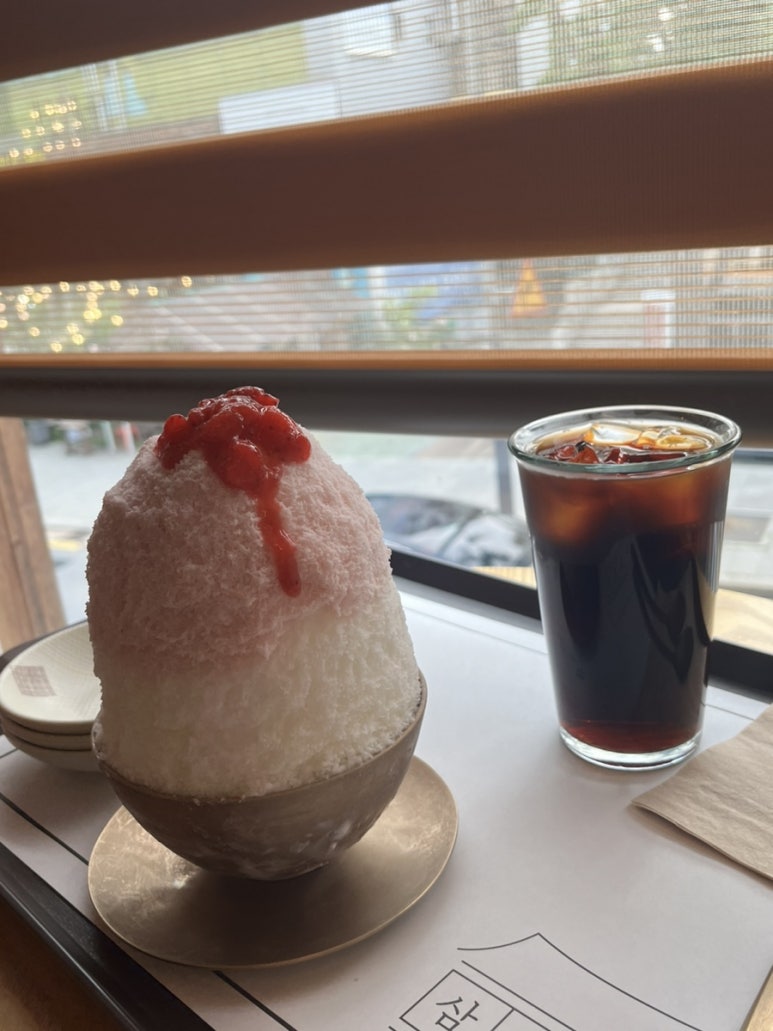 삼청빙수카페 이미지