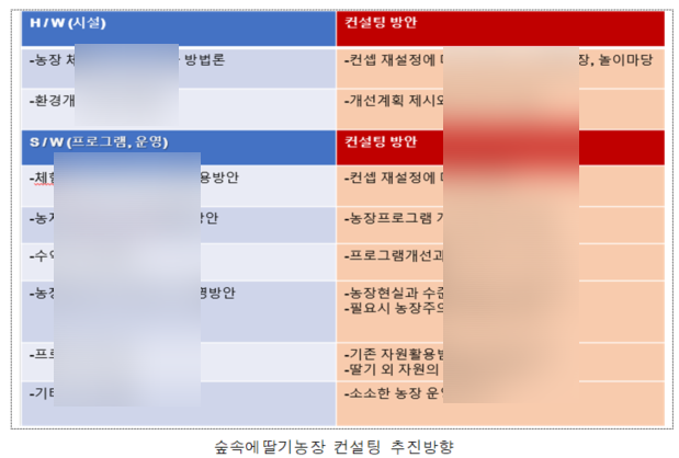 숲속에 딸기 이미지
