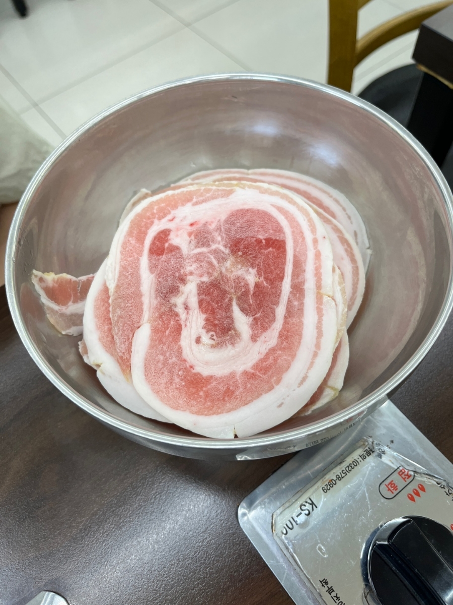 슬라이스 대패삽겹 이미지