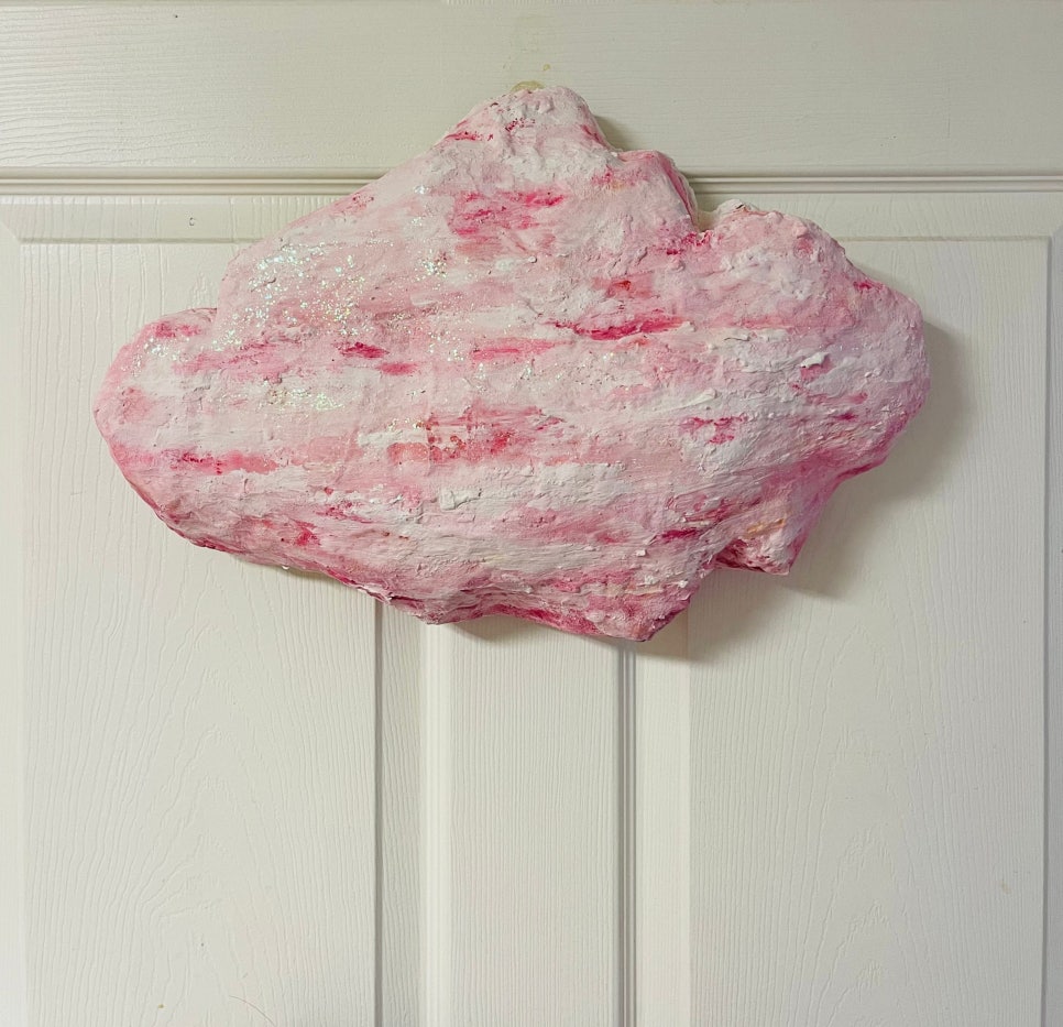 딸기구름 (strawberry cloud) 이미지