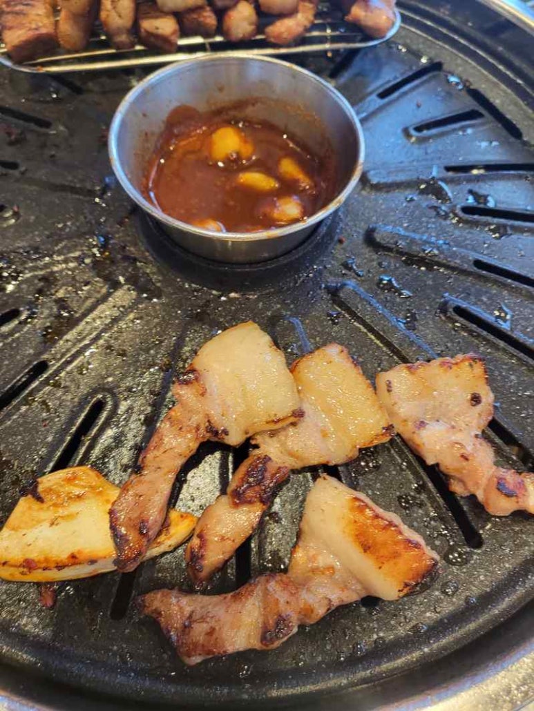 쟁반닭발 이미지