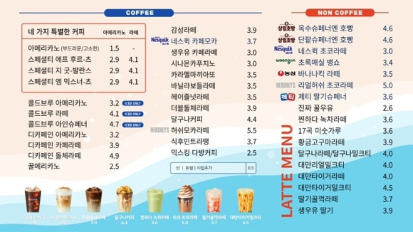 감성커피 이미지