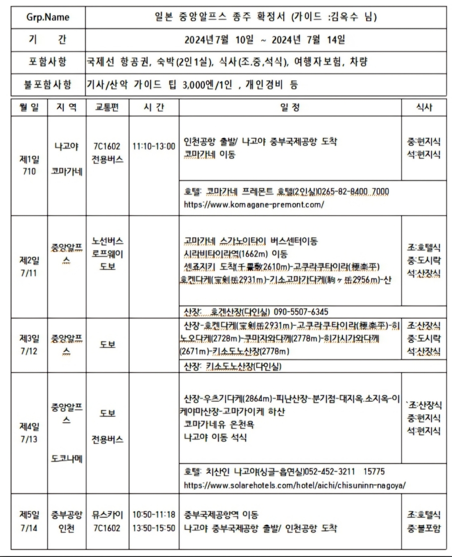 알프스통상 이미지