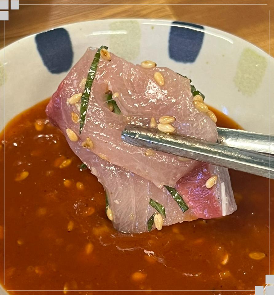 깻잎막회 이미지