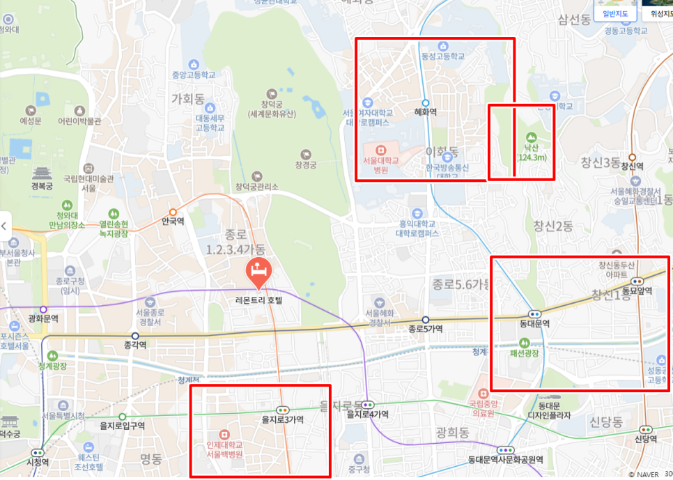 레몬트리호텔 이미지