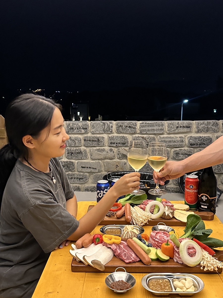 캠피언 카라반 글램핑 캠핑장 이미지