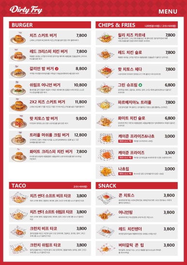 더티프라이 이미지