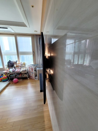 양산벽걸이티비설치강철뭉치TV 이미지