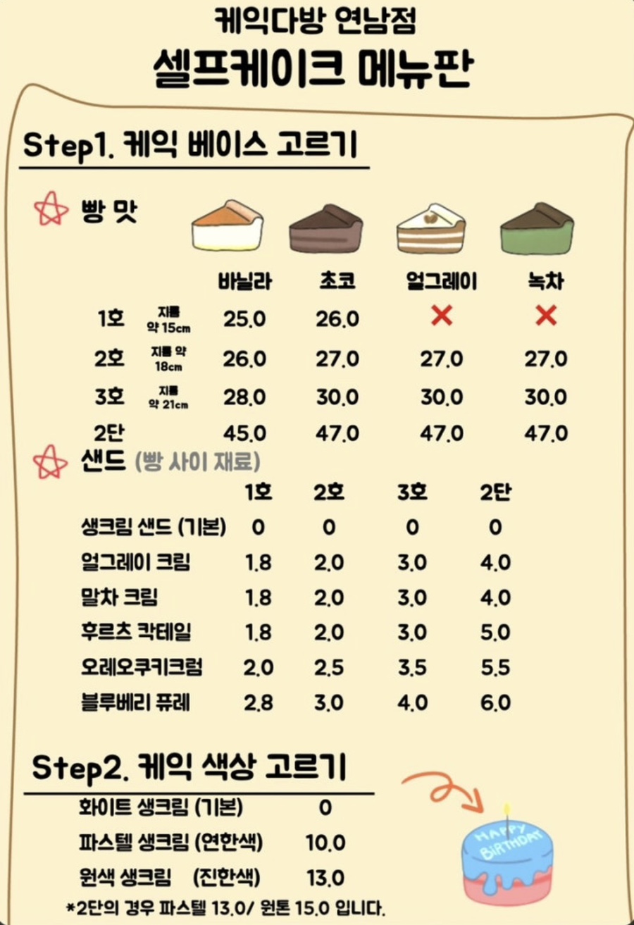 케익다방연남점 이미지