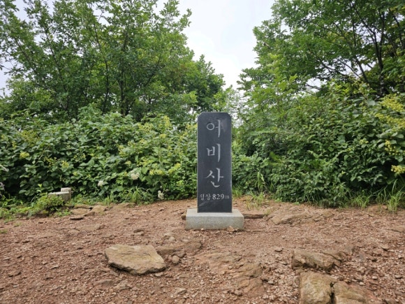 어비산 정상(829m) 이미지