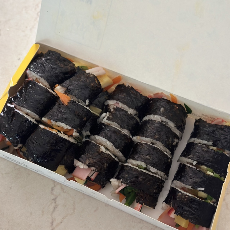 유수장미꼬마김밥 이미지