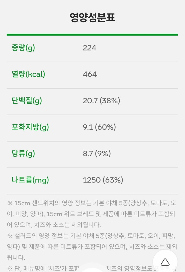 써브웨이충북 이미지