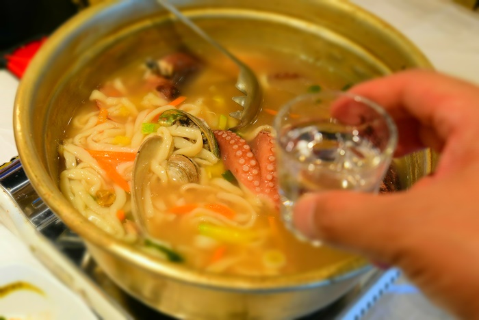 통큰칼국수 이미지