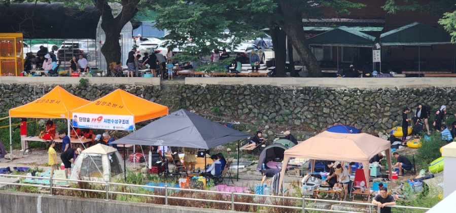 단장숲 바베큐 이미지