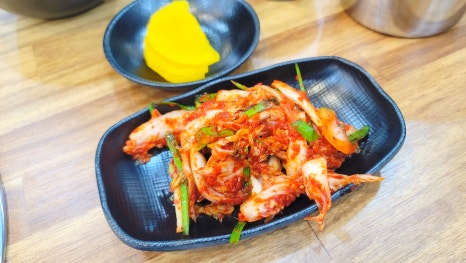 용만두, 칼국수 이미지